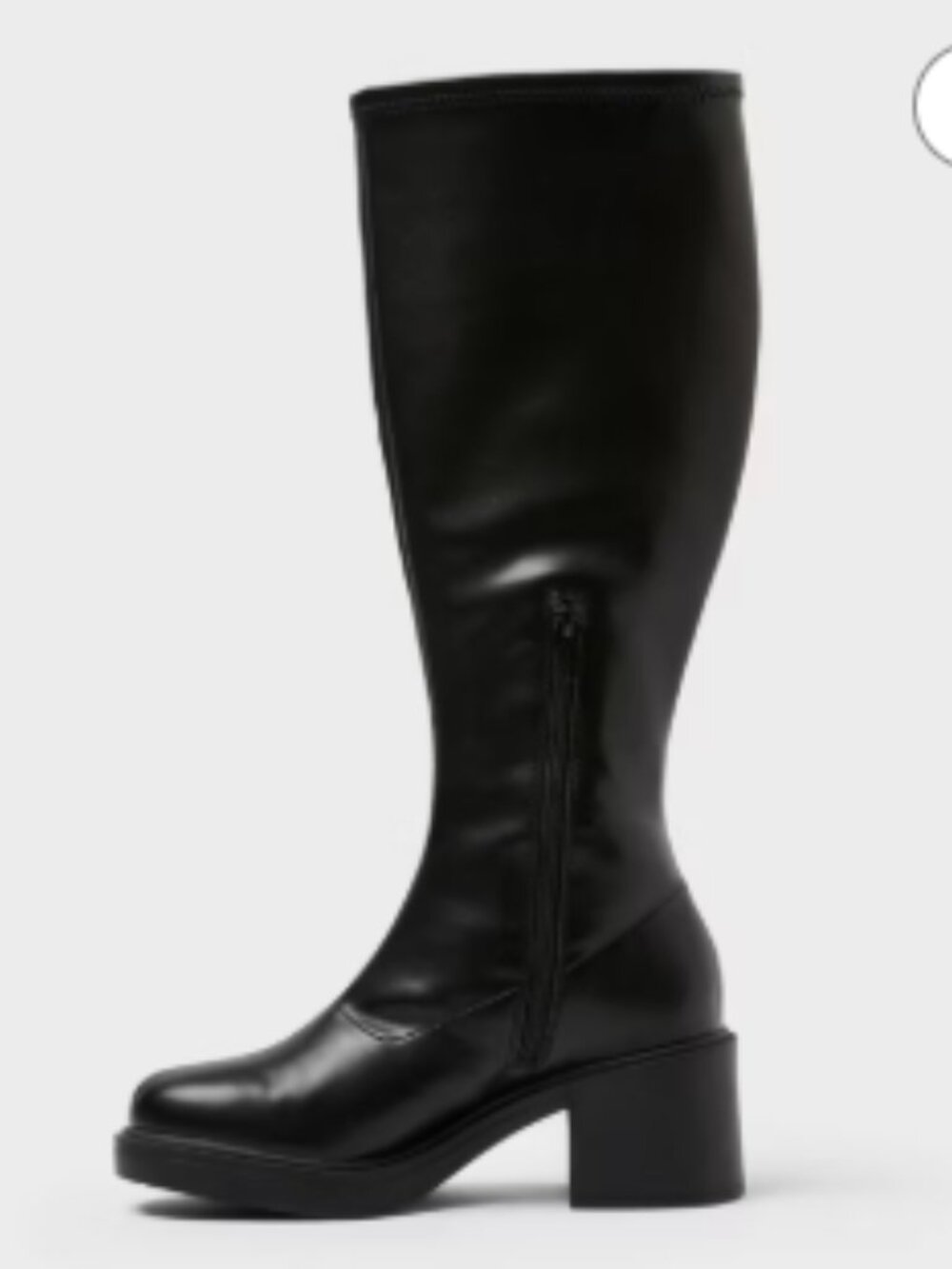 Wilf Fable - Danika Tall Combat Boots - Black - Picture 2 of 3